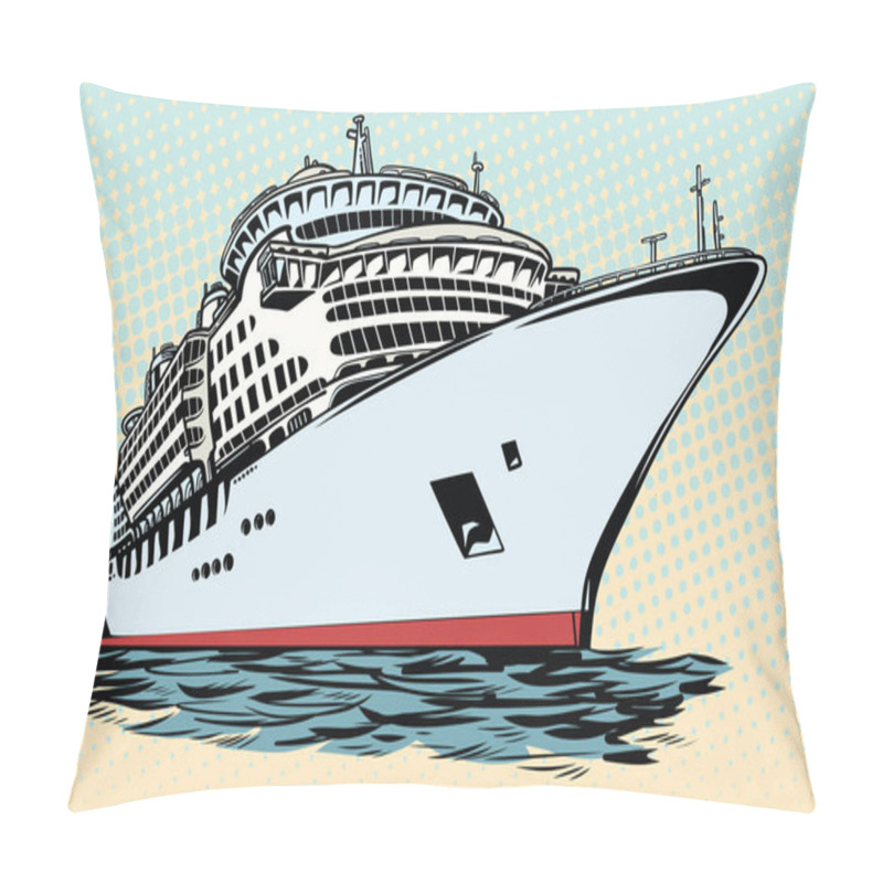 Personality  Cruise Ship Vacation Sea Travel Pillow Covers