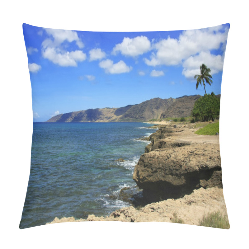 Personality  Hawaiian Coast In Summer Pillow Covers