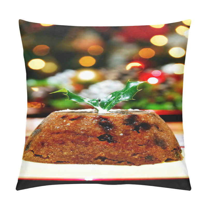 Personality  Christmas Pudding Pillow Covers