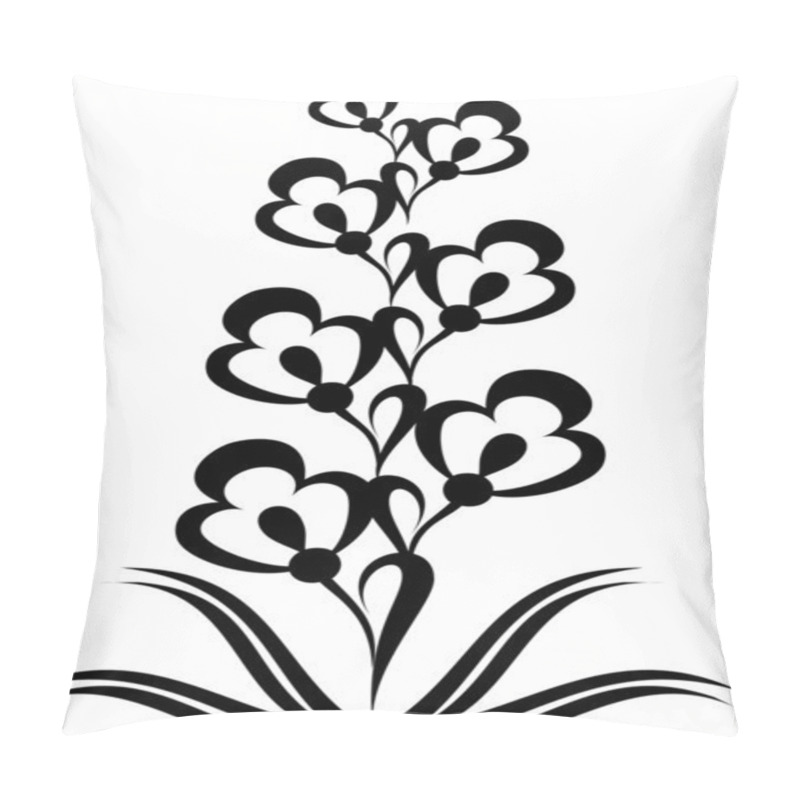 Personality  Floral Design Element Pillow Covers