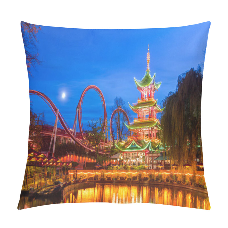 Personality  Tivoli Gardens In Copenhagen, Denmark Pillow Covers