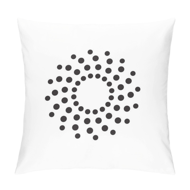 Personality  Halftone Dots Forms Pillow Covers