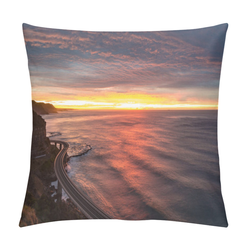 Personality  Sea Cliff Bridge On Sunrise Pillow Covers