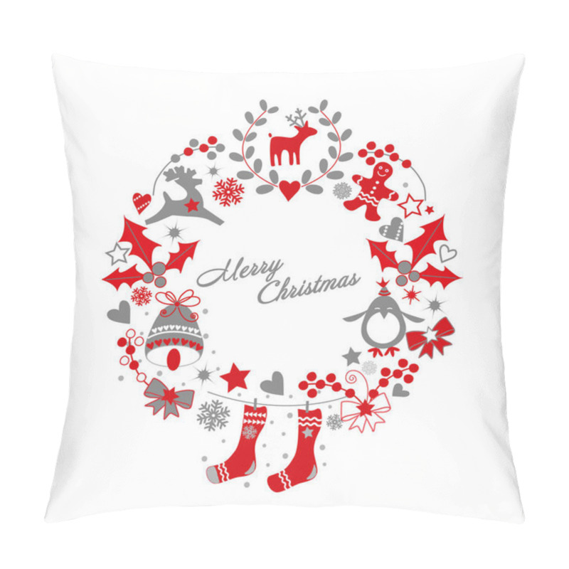 Personality  Elegant Christmas Card  Pillow Covers