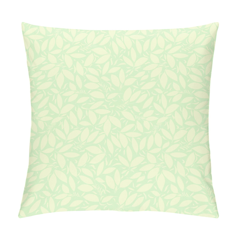 Personality  Neutral Green Beige Plant Wallpaper Pillow Covers