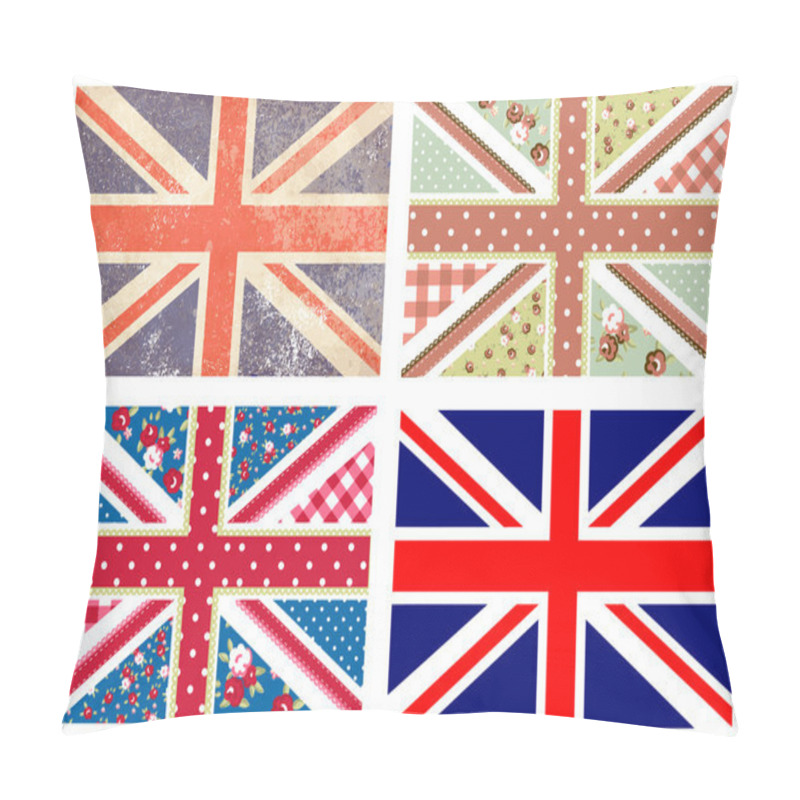 Personality  British Flags Pillow Covers