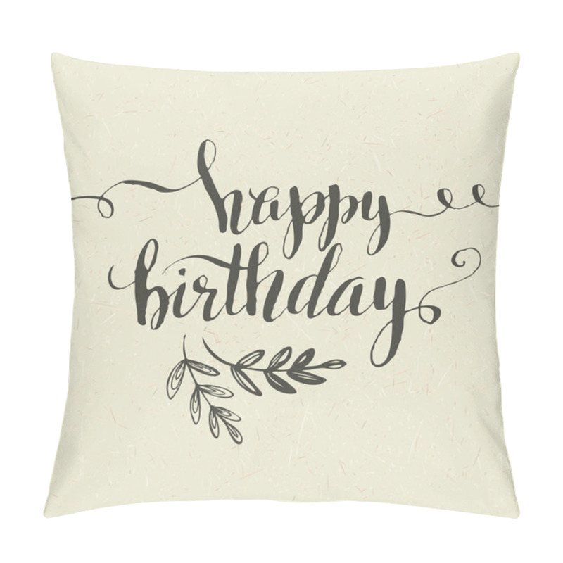 Personality  Happy Birthday Card Pillow Covers