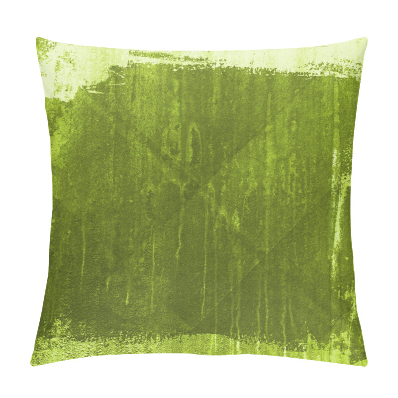 Personality  Green Grunge Paper Texture Pillow Covers