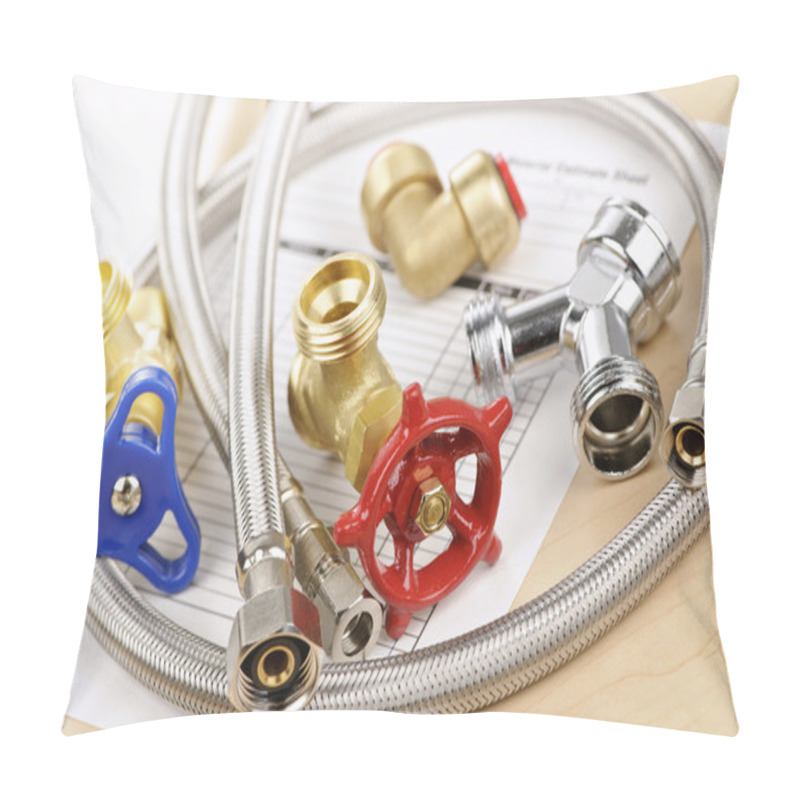 Personality  Plumbing Parts Pillow Covers