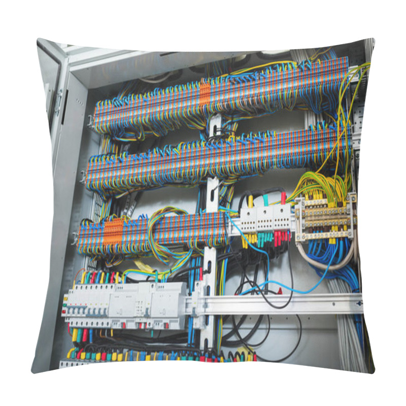 Personality  Wires In Electrical Panel Pillow Covers