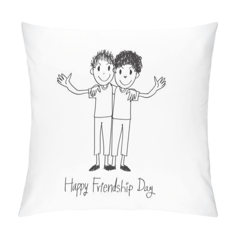 Personality  Best Friends Forever Idea Design Pillow Covers