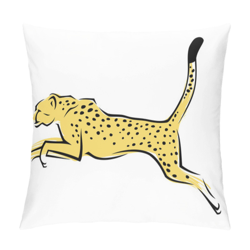 Personality  Cheetah Pillow Covers