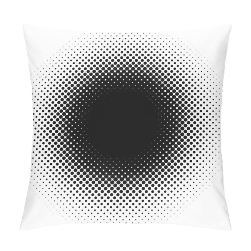 Personality  Circle Gradient Specks Pillow Covers