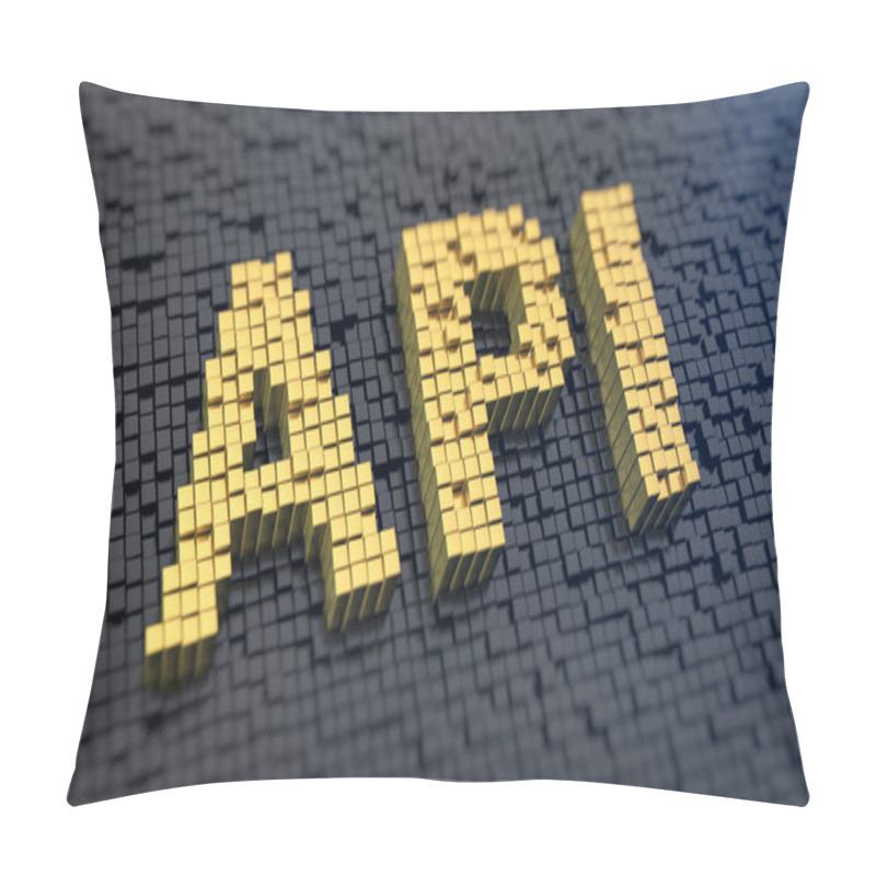 Personality  API Cubics Pillow Covers