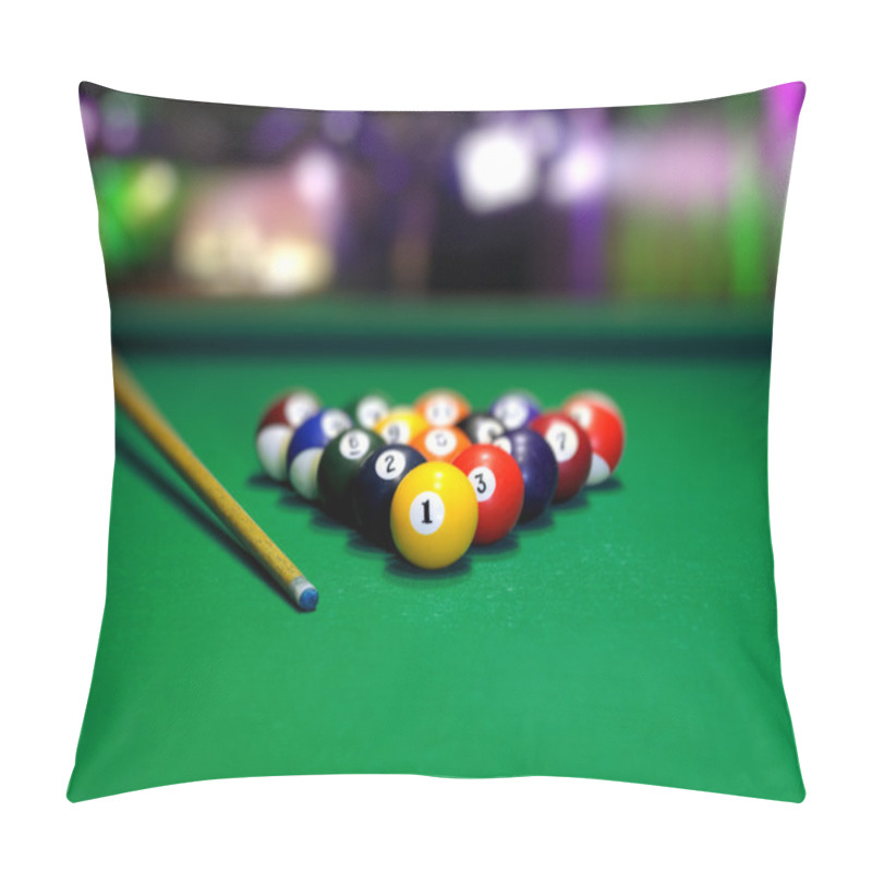 Personality  Billiards Pillow Covers