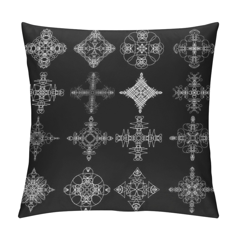 Personality  Sacred Geometry Design Set Pillow Covers