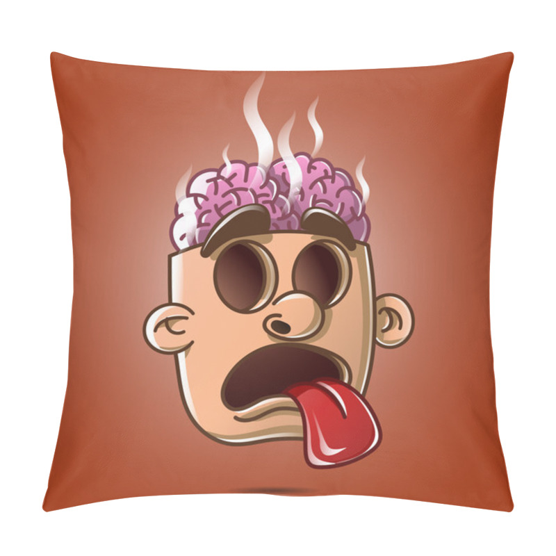 Personality  Brain Explosion, Without Eyes Pillow Covers