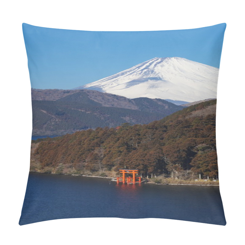 Personality  Mountain Fuji And Ashi Lake Pillow Covers