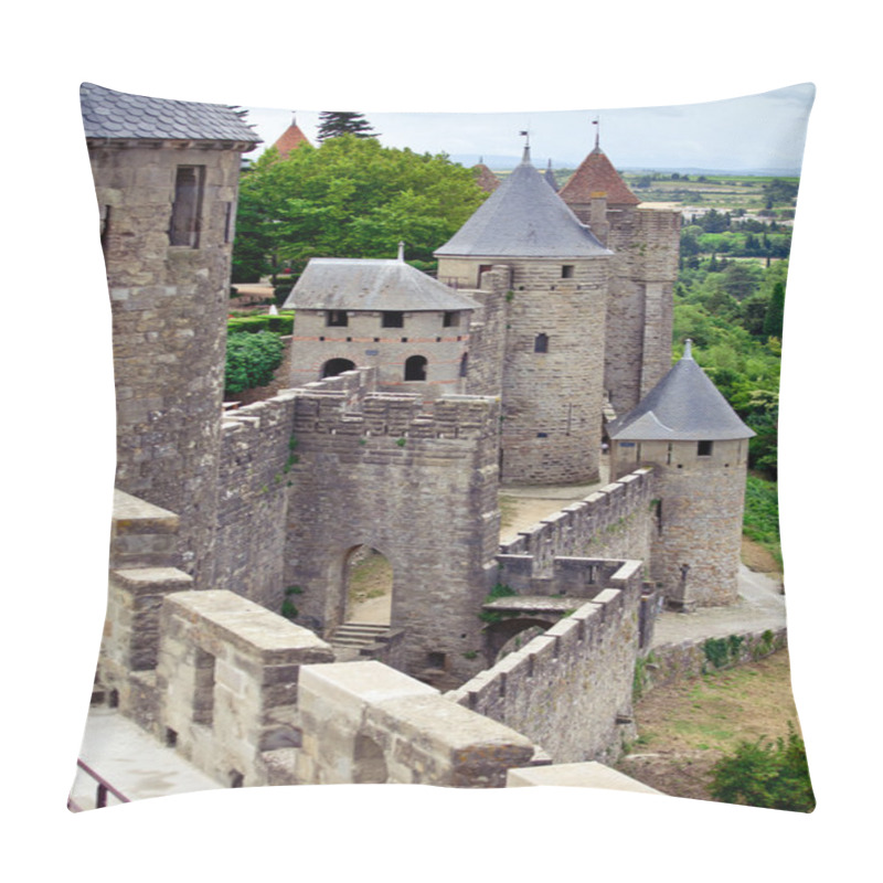 Personality  Castle Carcassonne Pillow Covers