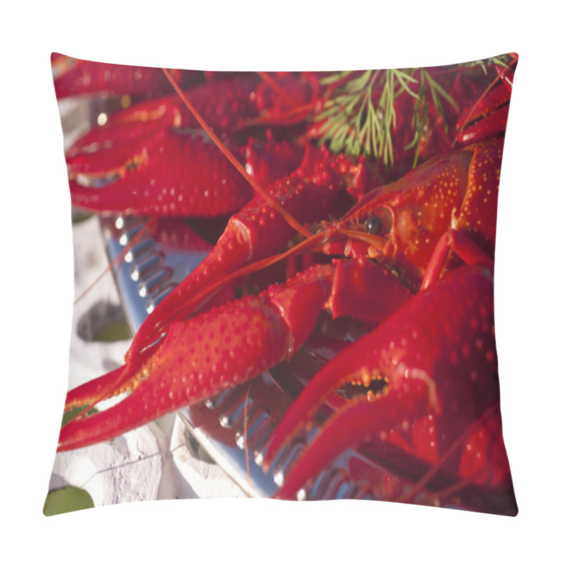 Personality  Crayfishes Pillow Covers