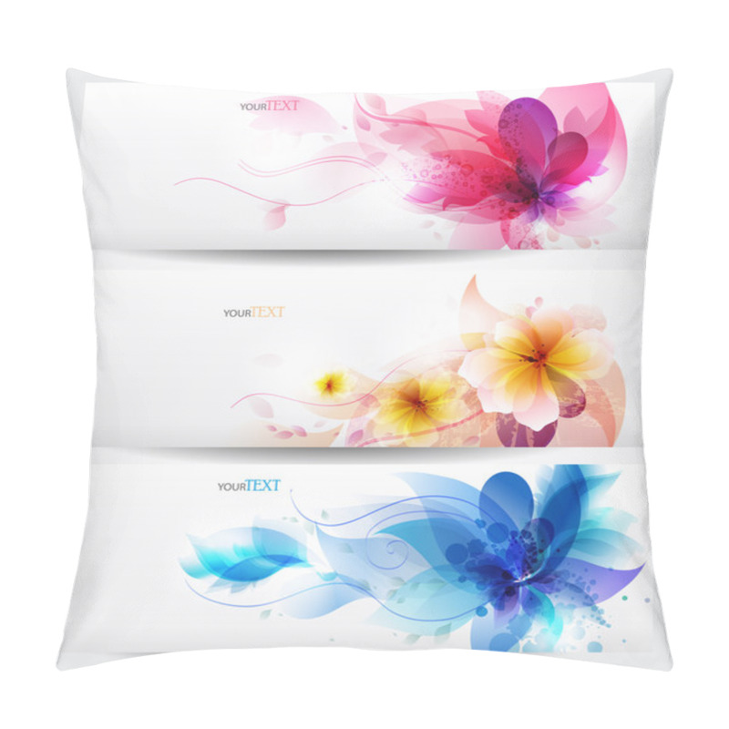 Personality  Set Of Floral Cards Pillow Covers