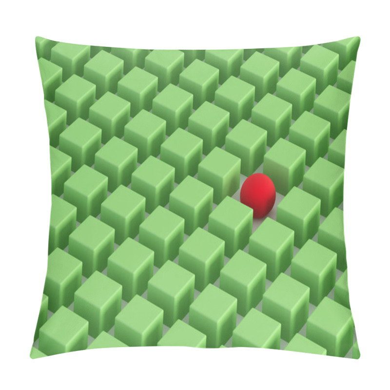 Personality  Red Sphere Pillow Covers