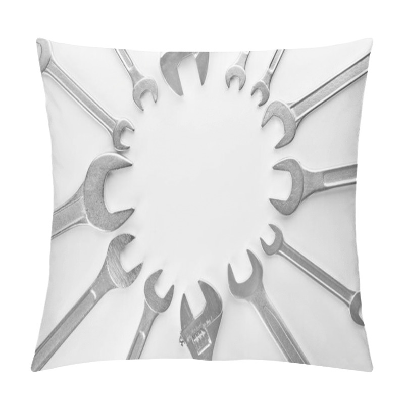 Personality  Set Of Spanners And Screw Wrenches   Pillow Covers