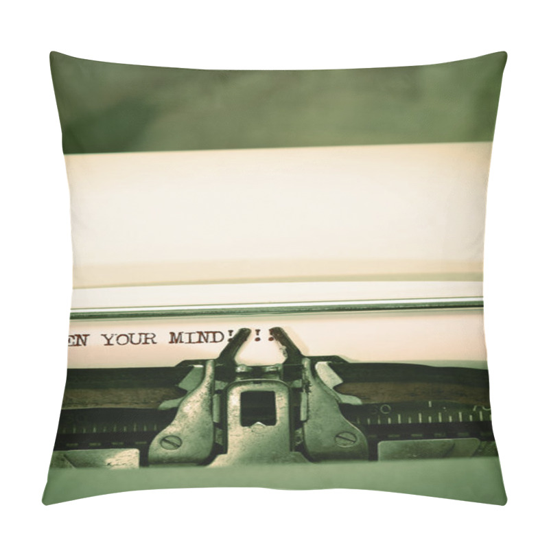 Personality  Open Your Mind Pillow Covers