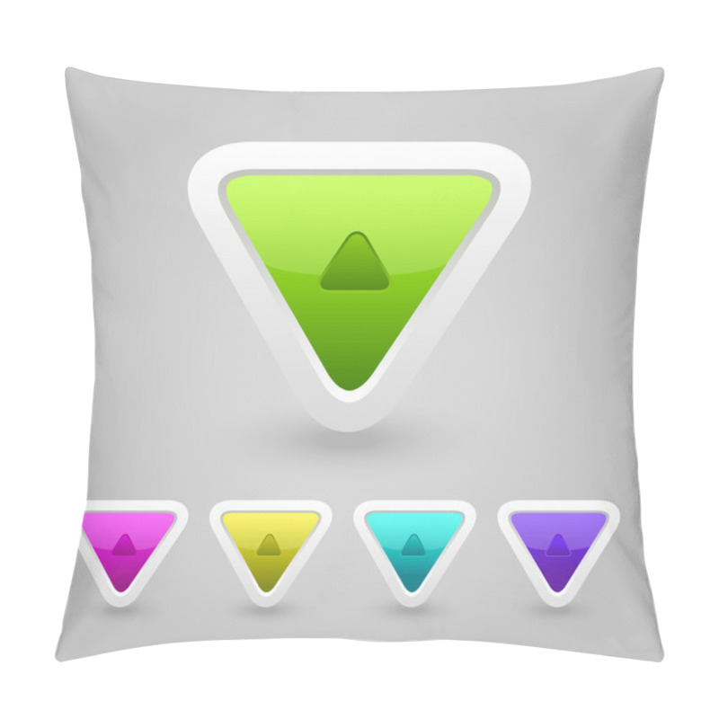 Personality  Vector Set Of Arrows. Pillow Covers