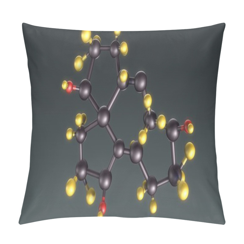 Personality  Human Hormones Structure Pillow Covers