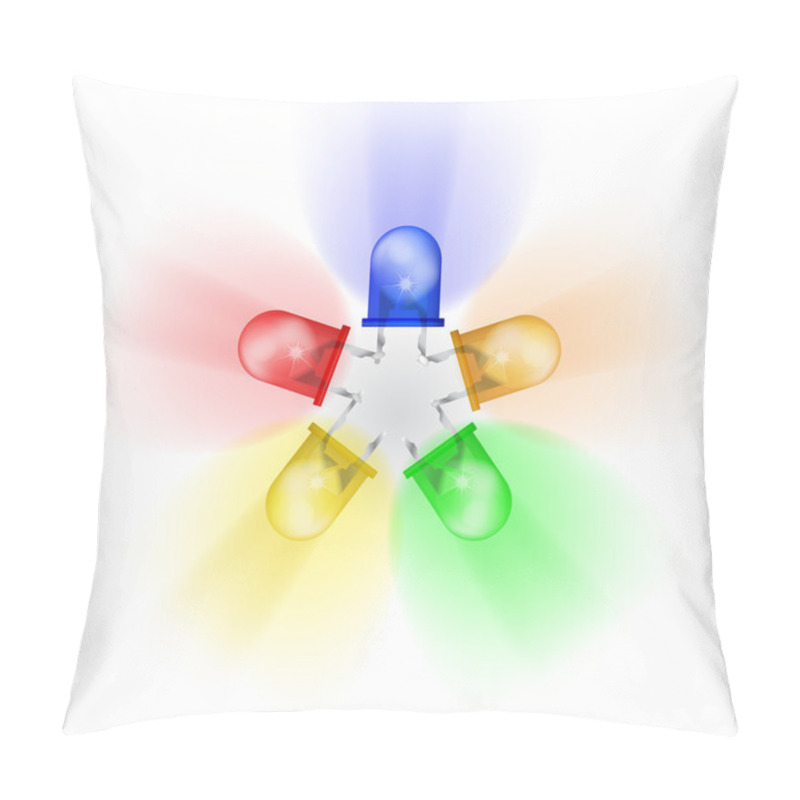 Personality  Abstract Leds Star Pillow Covers