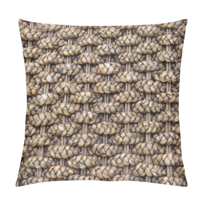 Personality  Texture From Braided  Wicker Chair Pillow Covers