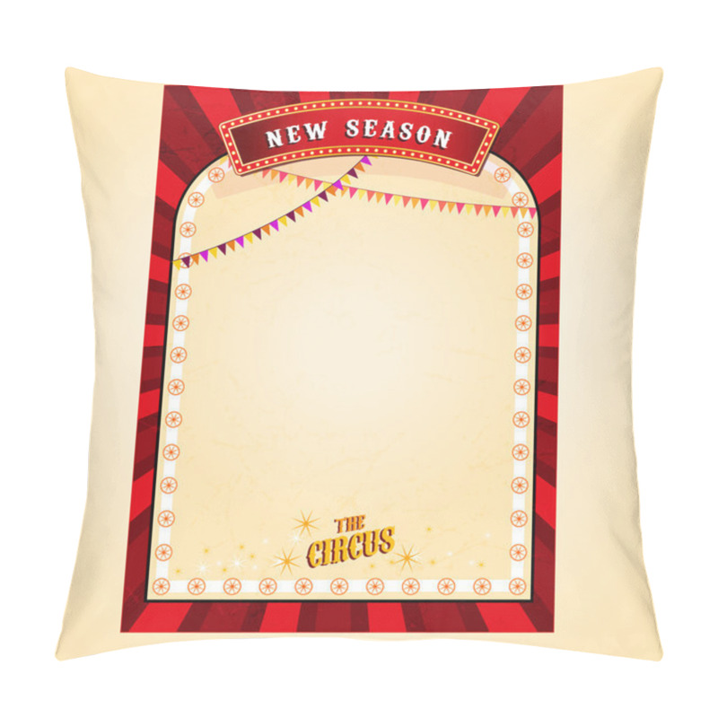 Personality  Vector Circus Poster Pillow Covers