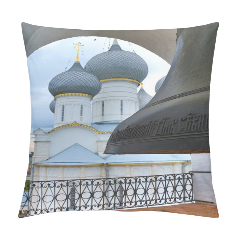 Personality  Big Bell In Belfry Of Rostov Kremlin Pillow Covers