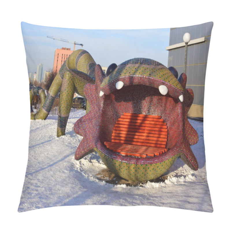 Personality  Winter View In Astana, Capital Of Kazakhstan, Host Of The EXPO 2017 Pillow Covers