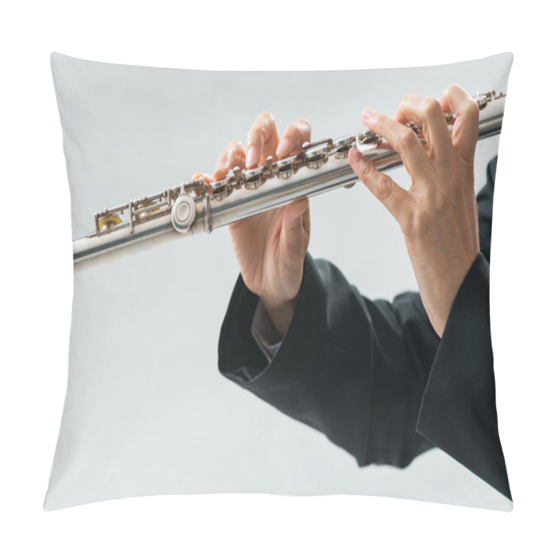 Personality  Professional Flutist Solo Player Pillow Covers