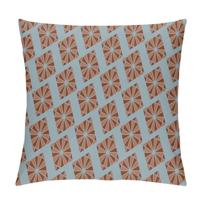 Personality  Seamless Abstract Background With Geometric Elements Pillow Covers