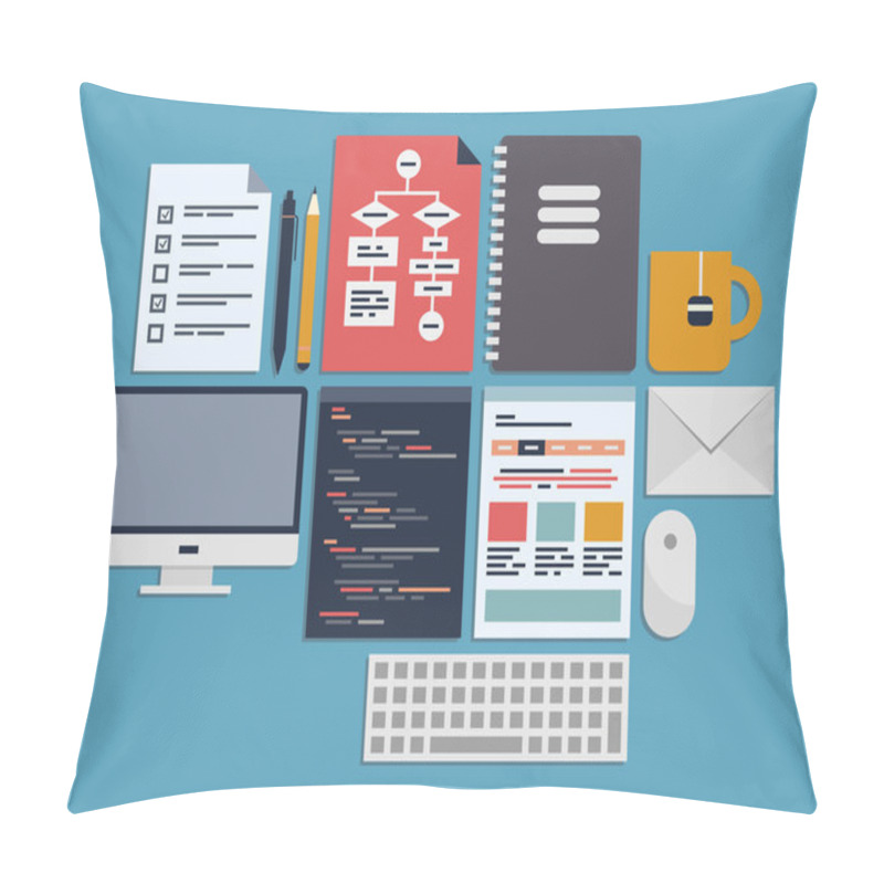 Personality  Website Programming Management Pillow Covers