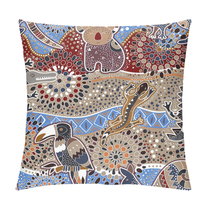 Personality  Australian Seamless Pattern Pillow Covers