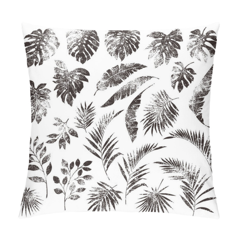 Personality  Illustration Material Collection Of Tropical Plants, Pillow Covers