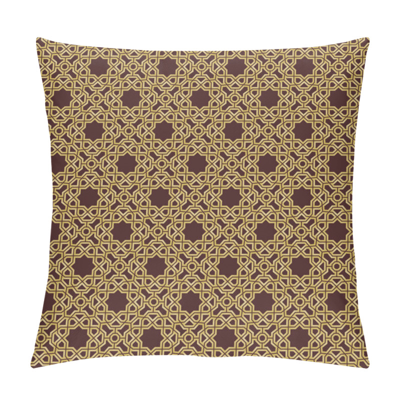 Personality  Seamless Geometric Vector Background Pillow Covers