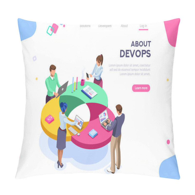 Personality  DevOps Programmer Concept Pillow Covers