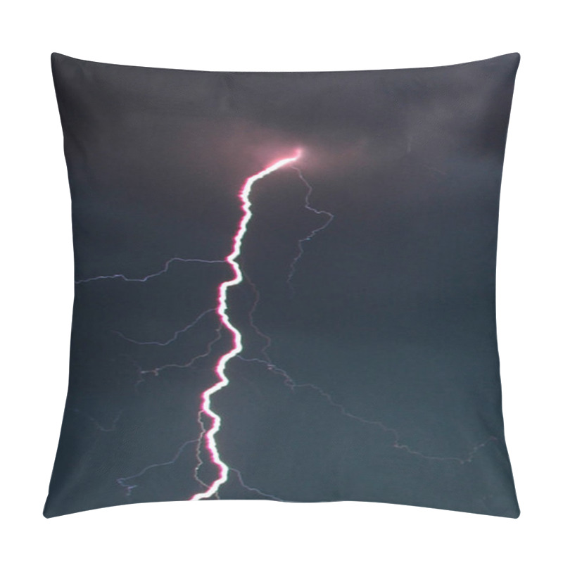 Personality   Rain Clouds And Lightning Pillow Covers