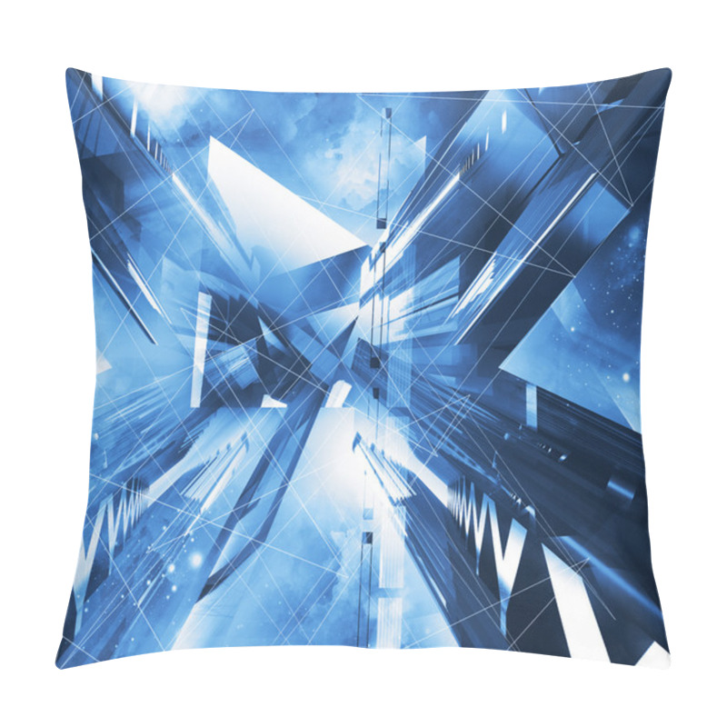 Personality  Virtual Abstract Background Pillow Covers