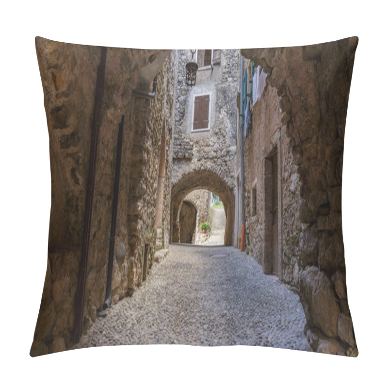 Personality  Old Street Of Historical City Or Village Pillow Covers