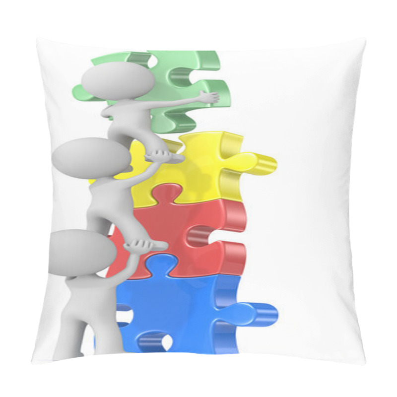 Personality  People Unite. Pillow Covers