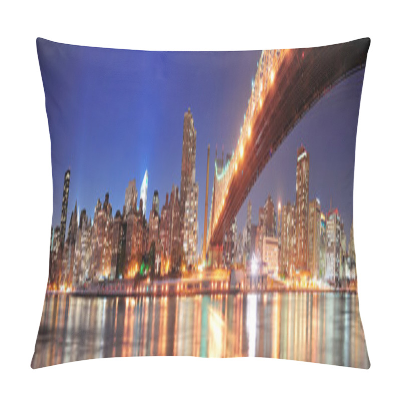 Personality  Queensboro Bridge And Manhattan Pillow Covers