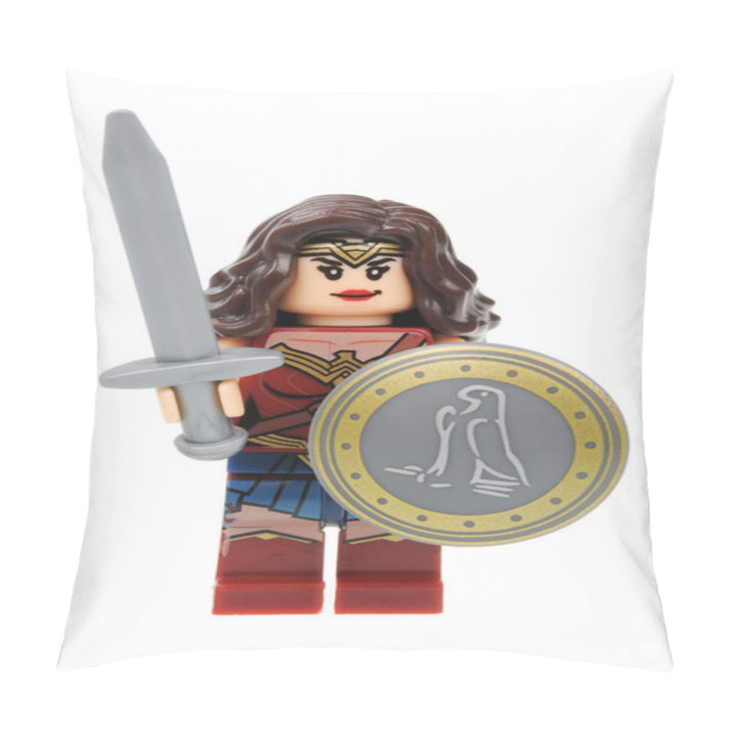 Personality  Wonder Woman Lego Minifigure Pillow Covers