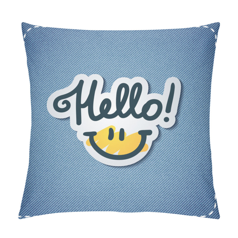 Personality  Hello Lettering Pillow Covers