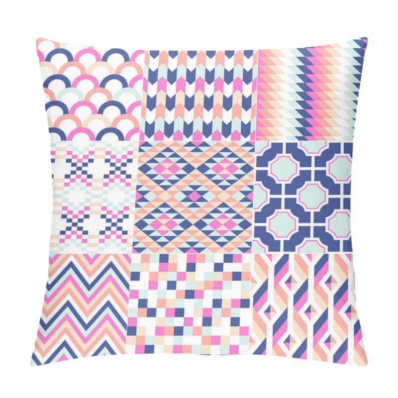 Personality  Retro Geometric Patterns Pillow Covers